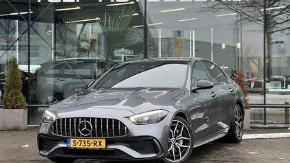 Occasion Mercedes C300 AMG line 257 PK (189 kW) 2022 Grijs (metallic) Sedan