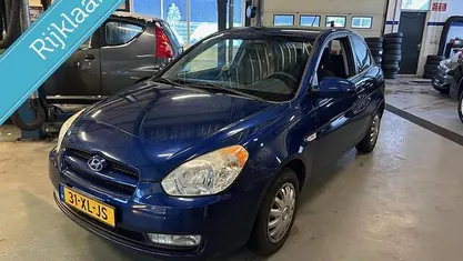 Occasion Hyundai Accent Dynamiq 97 PK (71 kW) 2007 Blauw Hatchback