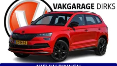 Rood Gebruikt 2019 Skoda Karoq SportLine SUV | € 29.439 (Eerlijke prijs)