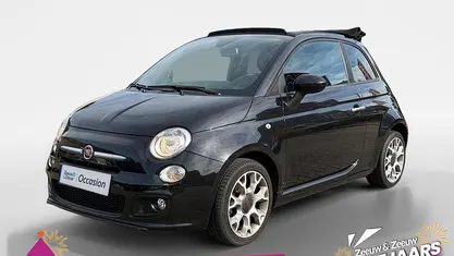 Zwart Gebruikt 2015 Fiat 500C Cabriolet | € 7.485 (Eerlijke prijs)