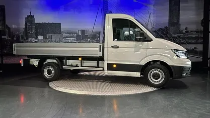 Wit Occasion 2024 VW Crafter Highline Van | € 43.495 (Eerlijke prijs)