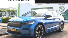 Blauw Gebruikt 2021 Skoda Enyaq iV SportLine SUV | € 31.195 (Eerlijke prijs)