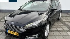 Zwart Gebruikt 2018 Ford Focus Titanium Stationwagen | € 11.450 (Eerlijke prijs)