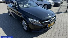 Zwart Gebruikt 2016 Mercedes C200 Cabriolet | € 24.500 (Eerlijke prijs)