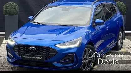 Blauw Occasion 2023 Ford Focus ST-Line Stationwagen | € 22.445 (Eerlijke prijs)