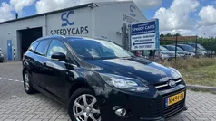 Zwart Gebruikt 2013 Ford Focus Titanium Stationwagen | € 3.949 (Goede deal)