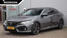 Grijs Gebruikt 2018 Honda Civic Elegance Hatchback | € 13.950 (Eerlijke prijs)