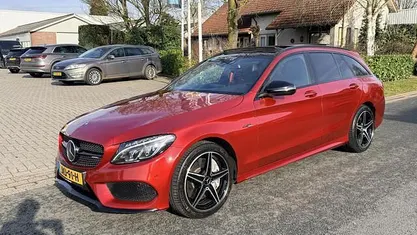 Occasion Mercedes C43 AMG AMG 368 PK (270 kW) 2016 Rood Stationwagen