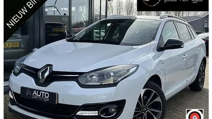 Occasion Renault Mégane GT Line Bose Edition 131 PK (96 kW) 2015 Wit Stationwagen