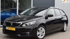 Zwart Gebruikt 2018 Peugeot 308 Stationwagen | € 5.999 (Super prijs)