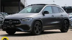 Grijs, metallic lak Gebruikt 2021 Mercedes GLA180 AMG line SUV | € 37.945 (Eerlijke prijs)
