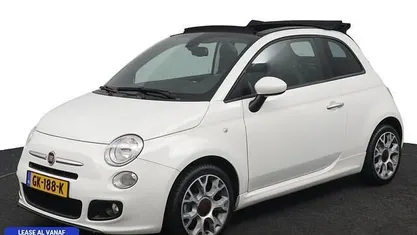 Wit Gebruikt 2015 Fiat 500S Cabriolet | € 7.450 (Eerlijke prijs)