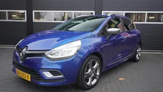 Blauw, metallic lak Gebruikt 2017 Renault Clio GrandTour Intens Stationwagen | € 9.900 (Eerlijke prijs)