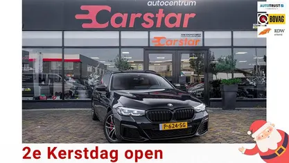 Zwart Gebruikt 2021 BMW 530e Executive Stationwagen | € 36.950 (Eerlijke prijs)