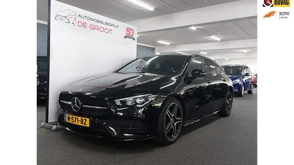 Zwart Occasion 2021 Mercedes CLA200 Shooting Brake Business Stationwagen | € 29.750 (Eerlijke prijs)