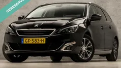 Zwart Gebruikt 2015 Peugeot 308 Premium Stationwagen | € 7.945 (Eerlijke prijs)