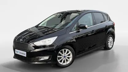 Zwart Gebruikt 2016 Ford C-MAX Titanium MPV | € 8.425 (Eerlijke prijs)