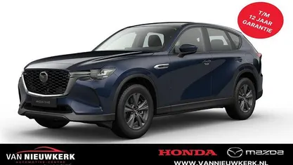 Blauw Nieuw 2025 Mazda CX-60 Exclusive-Line SUV | € 56.500 (Eerlijke prijs)