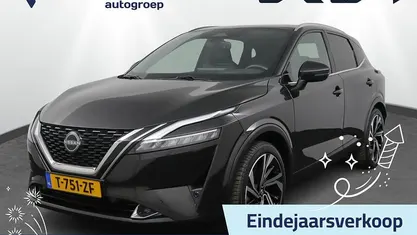 Zwart (metallic) Gebruikt 2023 Nissan Qashqai Tekna+ SUV | € 30.950 (Eerlijke prijs)