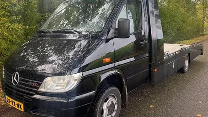 Zwart Occasion 2001 Mercedes 416 Van | € 10.000 (Eerlijke prijs)