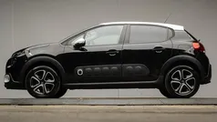 Zwart Gebruikt 2018 Citroën C3 Feel Hatchback | € 9.745 (Eerlijke prijs)