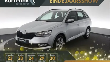 Grijs Gebruikt 2021 Skoda Fabia Ambition Stationwagen | € 12.950 (Eerlijke prijs)