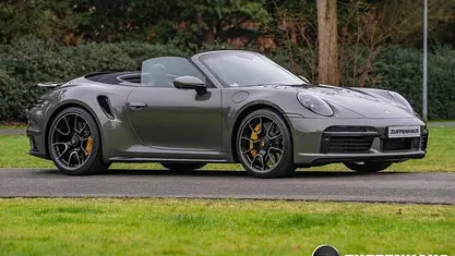 Occasion Porsche 911 Turbo S Cabriolet 649 PK (477 kW) 2021 Groen (metallic) Cabriolet