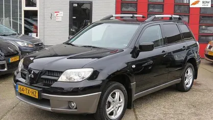 Occasion Mitsubishi Outlander Invite+ 136 PK (100 kW) 2007 Zwart SUV