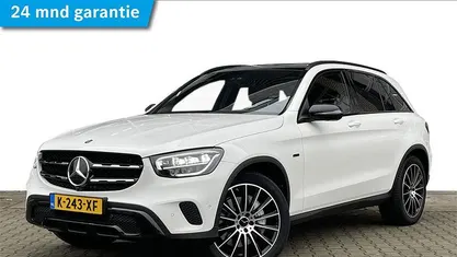 Wit Gebruikt 2020 Mercedes GLC300e Business SUV | € 35.900 (Eerlijke prijs)