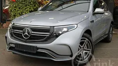 Zilver, metallic lak Gebruikt 2021 Mercedes EQC400 AMG line SUV | € 42.500 (Eerlijke prijs)