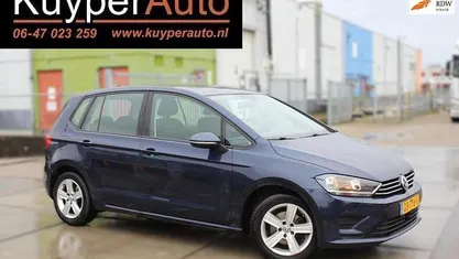 Occasion VW Golf Sportsvan Highline 110 PK (80 kW) 2014 Blauw MPV