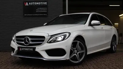 Wit Occasion 2016 Mercedes C300 AMG Stationwagen | € 18.480 (Goede deal)