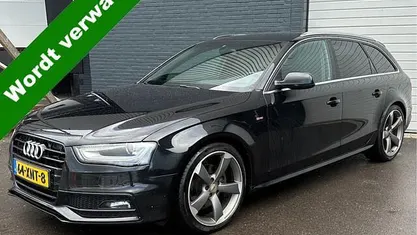 Zwart Gebruikt 2012 Audi A4 S-Line Stationwagen | € 6.999 (Eerlijke prijs)