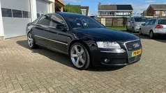 Zwart Gebruikt 2006 Audi A8 Comfort Sedan | € 9.950