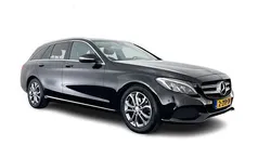 Zwart Gebruikt 2015 Mercedes C180 Ambition Stationwagen | € 10.945 (Eerlijke prijs)