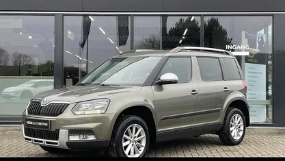Groen (metallic) Occasion 2014 Skoda Yeti Outdoor Ambition SUV | € 11.945 (Eerlijke prijs)