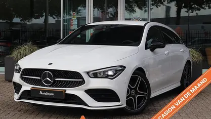 Occasion 2021 Mercedes CLA180 Shooting Brake AMG line Stationwagen | € 24.700 (Super prijs)
