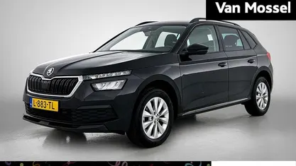 Occasion Skoda Kamiq Ambition 110 PK (80 kW) 2021 Zwart SUV