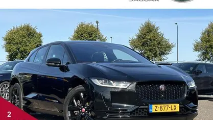 Santorini black (donker zwart metallic)zwart Occasion 2020 Jaguar I-Pace SE SUV | € 32.900 (Eerlijke prijs)