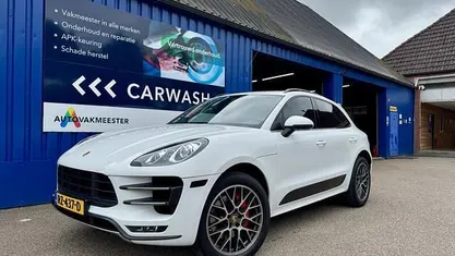 Wit Occasion 2015 Porsche Macan Turbo SUV | € 39.500 (Eerlijke prijs)