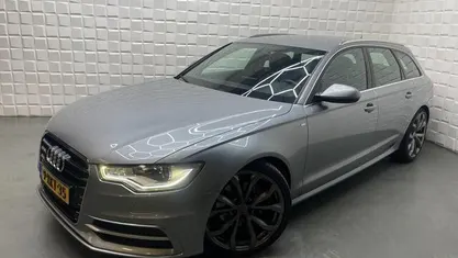Occasion Audi A6 S-Line 180 PK (132 kW) 2014 Grijs, metallic lak Stationwagen