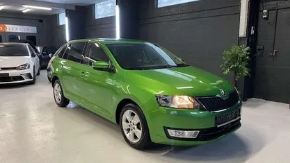 Occasion Skoda Rapid Ambition 90 PK (66 kW) 2017 Groen Sedan