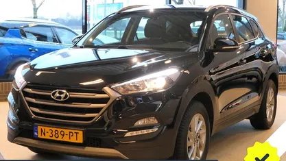 Zwart Occasion 2021 Hyundai Tucson SUV | € 15.990 (Super prijs)