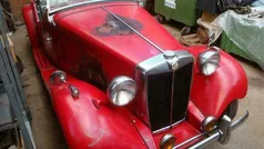 Wit Gebruikt 1953 MG TD Cabriolet | € 18.250