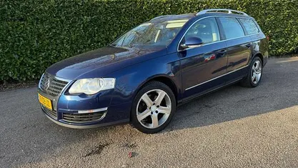 Occasion VW Passat Comfortline 150 PK (110 kW) 2008 Blauw (metallic) Stationwagen