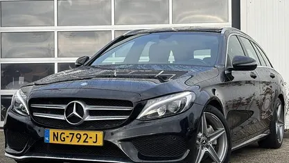 Occasion 2017 Mercedes C300 AMG line Stationwagen | € 16.950 (Super prijs)