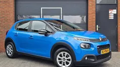 Blauw, metallic lak Gebruikt 2017 Citroën C3 Feel Hatchback | € 7.450 (Eerlijke prijs)