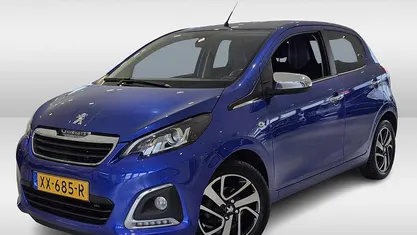 Blauw Occasion 2019 Peugeot 108 Allure Hatchback | € 9.425 (Eerlijke prijs)