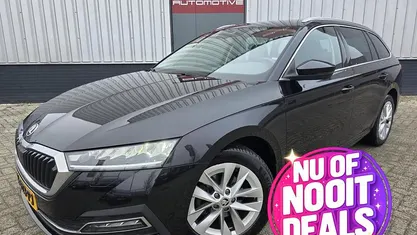 Occasion Skoda Octavia Business Line 110 PK (80 kW) 2021 Zwart Stationwagen
