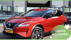 Fuji sunset red met zwart dak Gebruikt 2023 Nissan Qashqai Tekna SUV | € 31.949 (Eerlijke prijs)